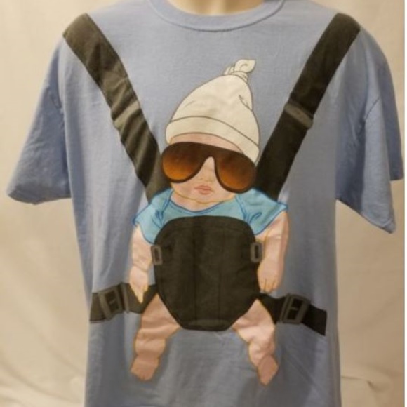 Other - Hangover Movie Baby Carrier T-Shirt Mens L